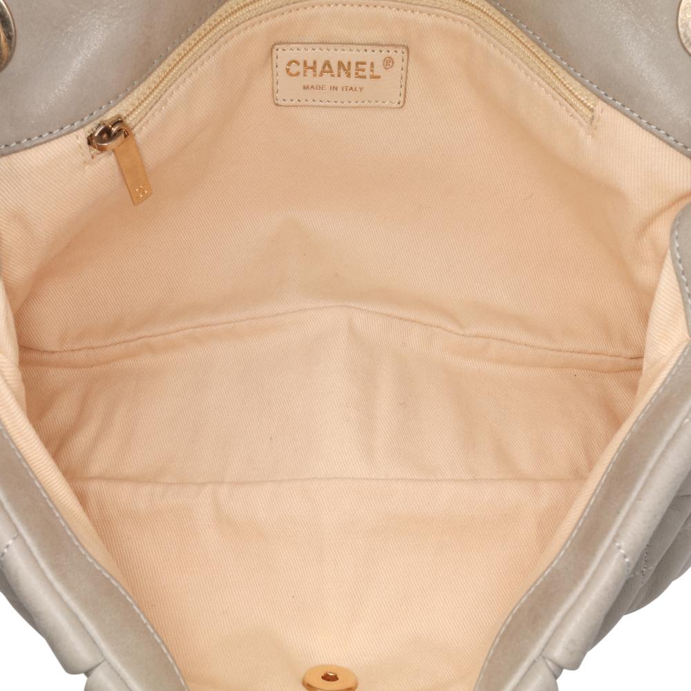 Brown Leather Chanel Flap Bag