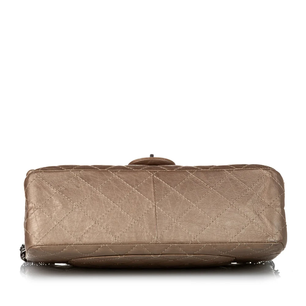 Brown Leather Chanel Flap Bag