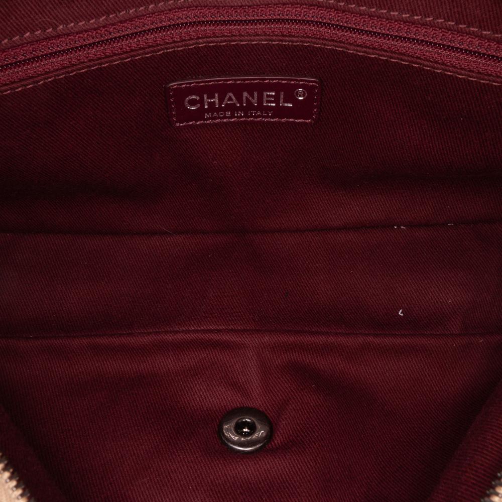 Brown Leather Chanel Flap Bag