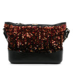 Brown Leather Chanel Crossbody Bag