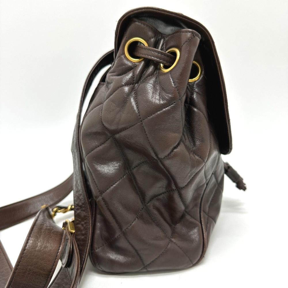 Brown Leather Chanel Shoulder Bag
