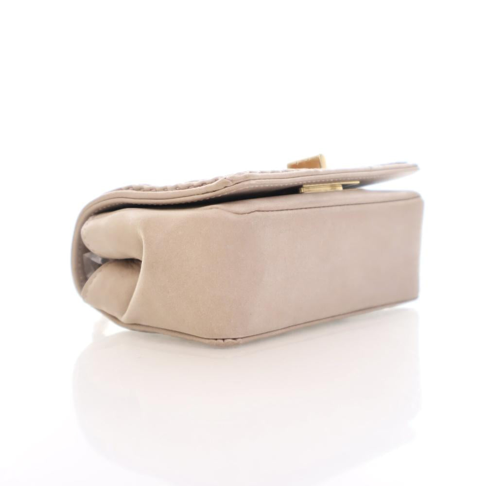 Brown Leather Chanel Flap Bag