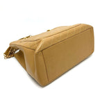 Brown Leather Chanel Shoulder Bag