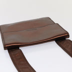 Brown Leather Chanel Shoulder Bag