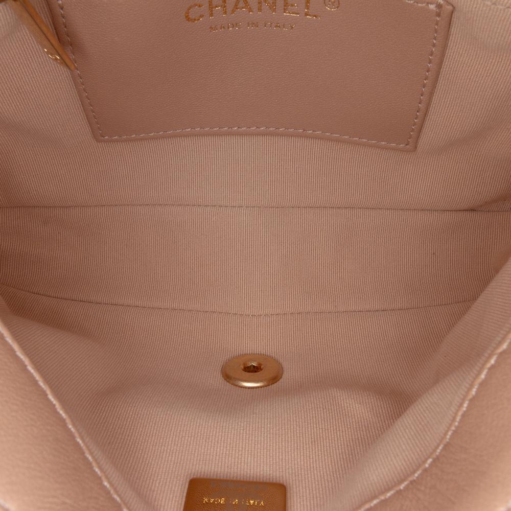 Brown Leather Chanel Flap Bag