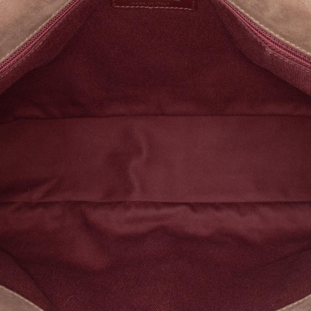 Brown Leather Chanel Flap Bag