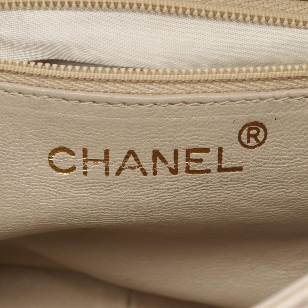 Brown Leather Chanel Flap Bag