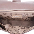 Brown Leather Chanel Flap Bag