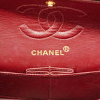 Brown Leather Chanel Flap Bag