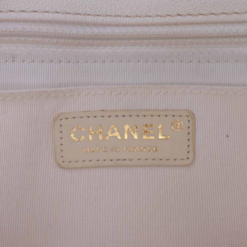 Brown Leather Chanel Shoulder Bag