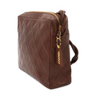 Brown Leather Chanel Shoulder Bag
