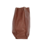 Brown Leather Chanel Shoulder Bag