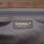 Brown Leather Chanel Flap Bag