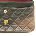 Brown Leather Chanel Flap Bag