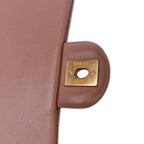 Brown Leather Chanel Flap Bag