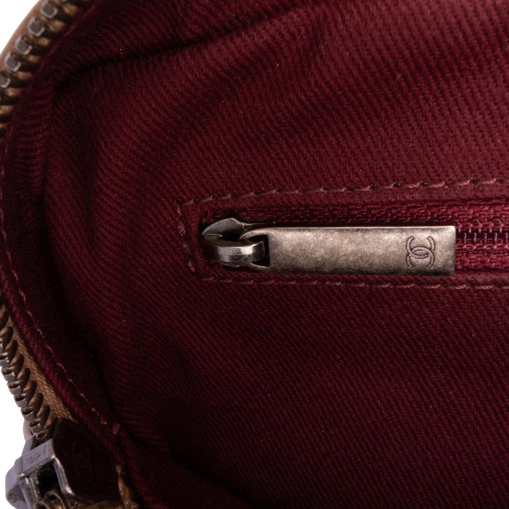 Brown Leather Chanel Flap Bag