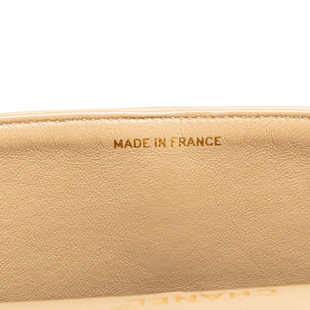 Brown Leather Chanel Flap Bag