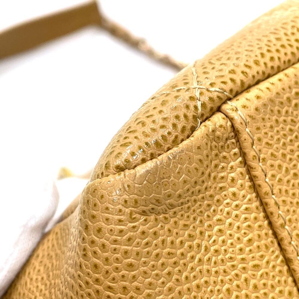 Brown Leather Chanel Shoulder Bag