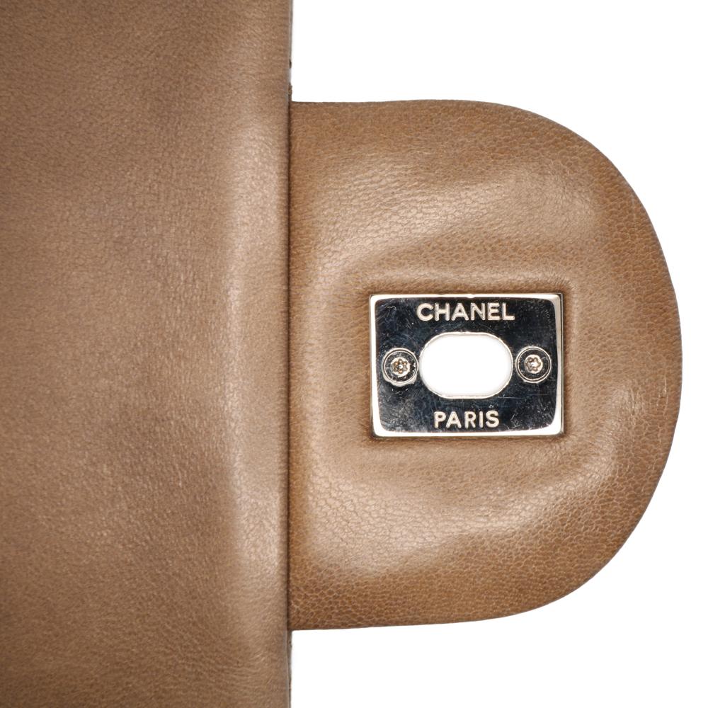 Brown Leather Chanel Flap Bag