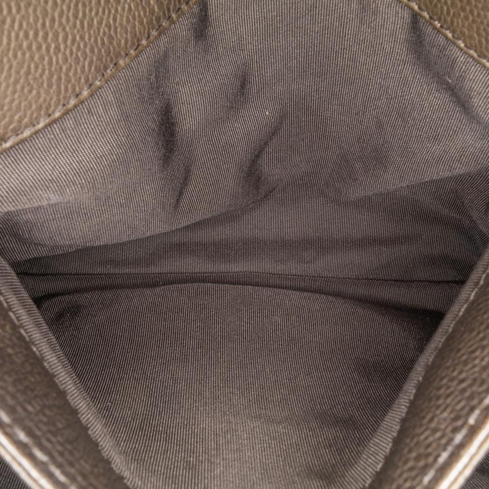 Brown Leather Chanel Flap Bag