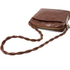 Brown Leather Chanel Shoulder Bag