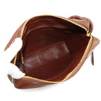 Brown Leather Chanel Shoulder Bag