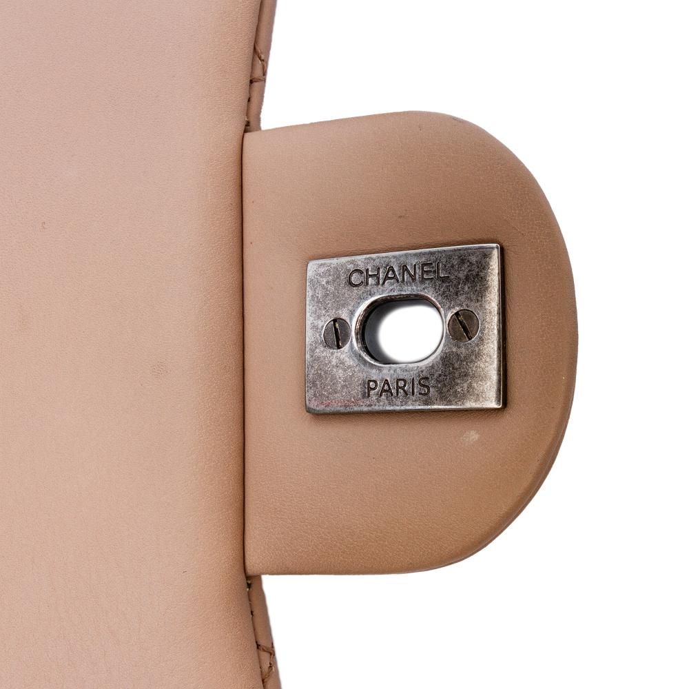 Brown Leather Chanel Flap Bag