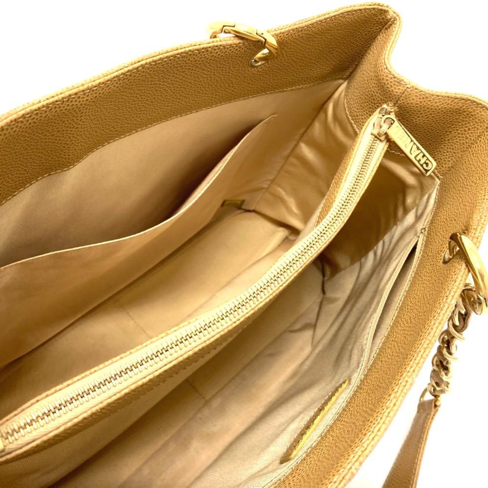 Brown Leather Chanel Shoulder Bag