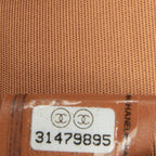 Brown Leather Chanel Crossbody Bag