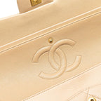 Brown Leather Chanel Flap Bag