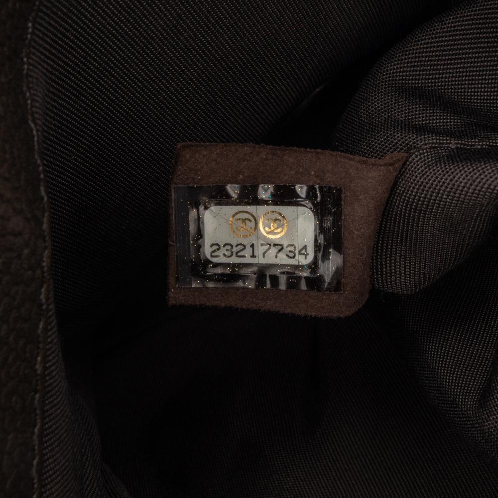 Brown Leather Chanel Flap Bag