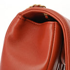 Brown Leather Chanel Shoulder Bag