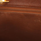 Brown Leather Chanel Shoulder Bag