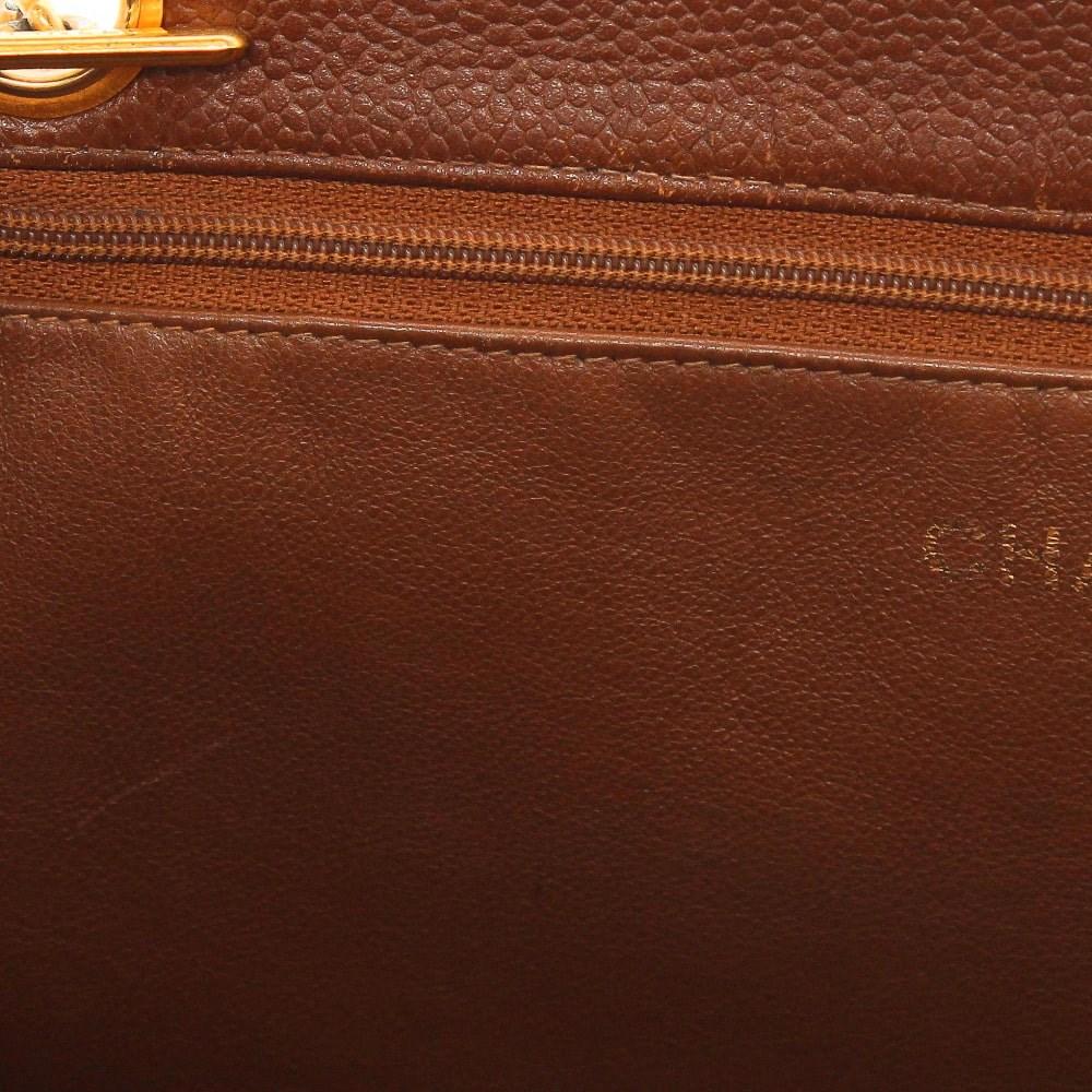Brown Leather Chanel Shoulder Bag