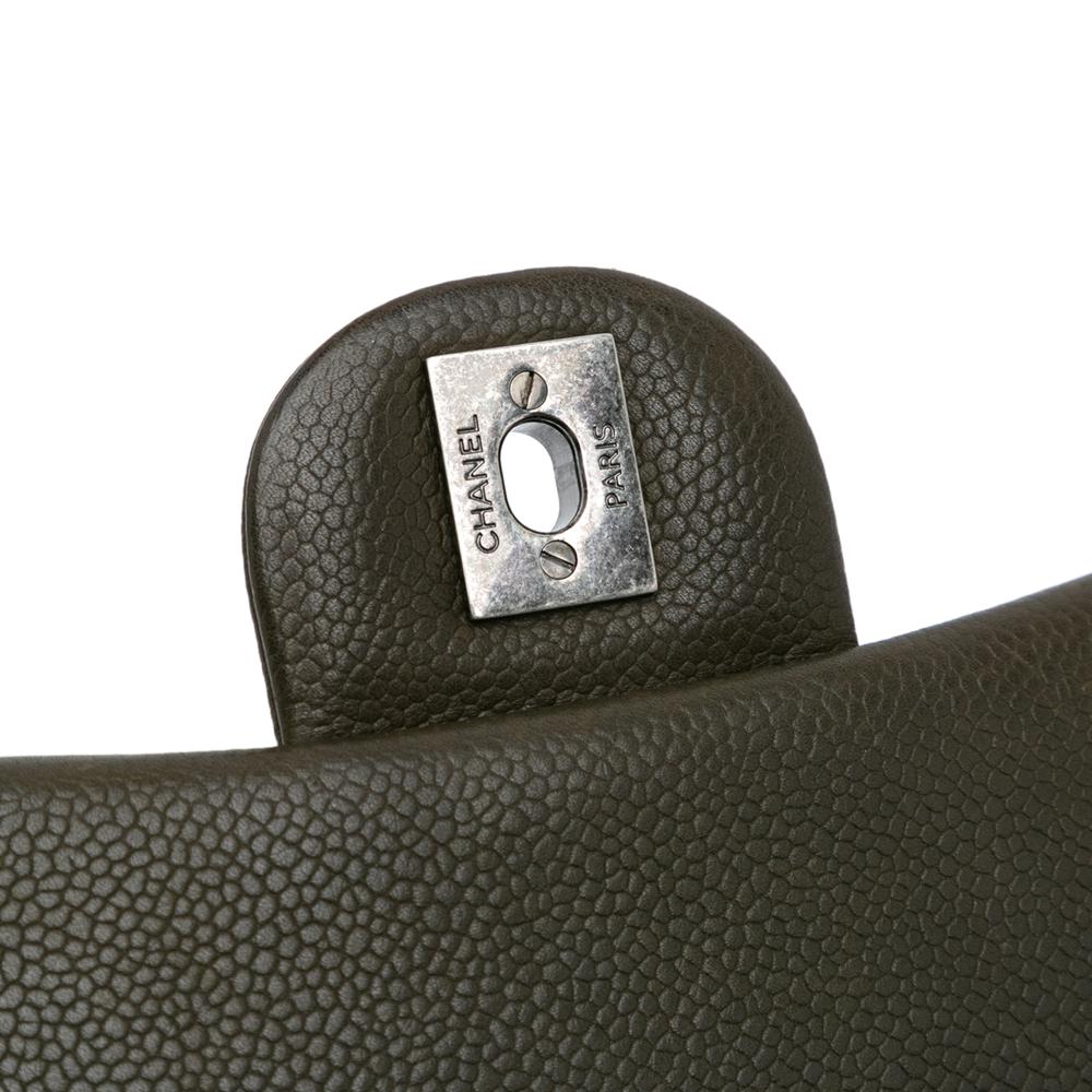 Brown Leather Chanel Flap Bag