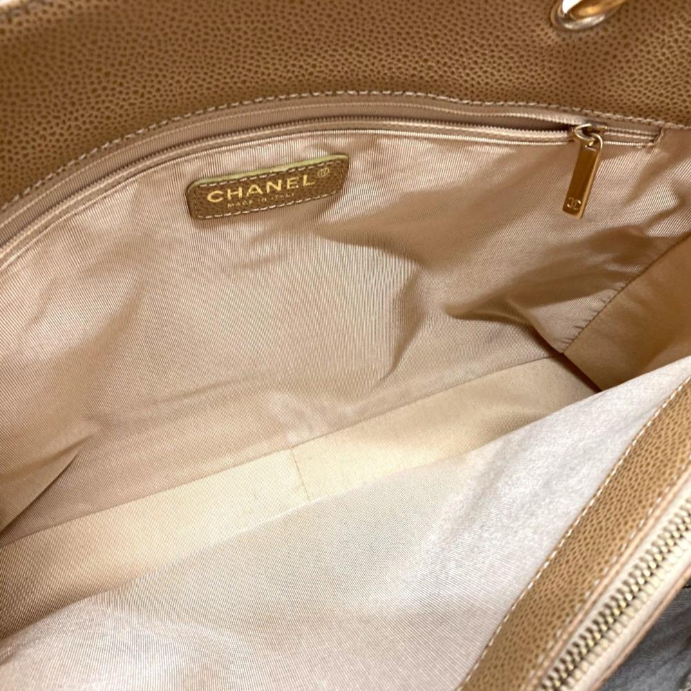 Brown Leather Chanel Shoulder Bag