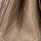 Brown Leather Chanel Flap Bag