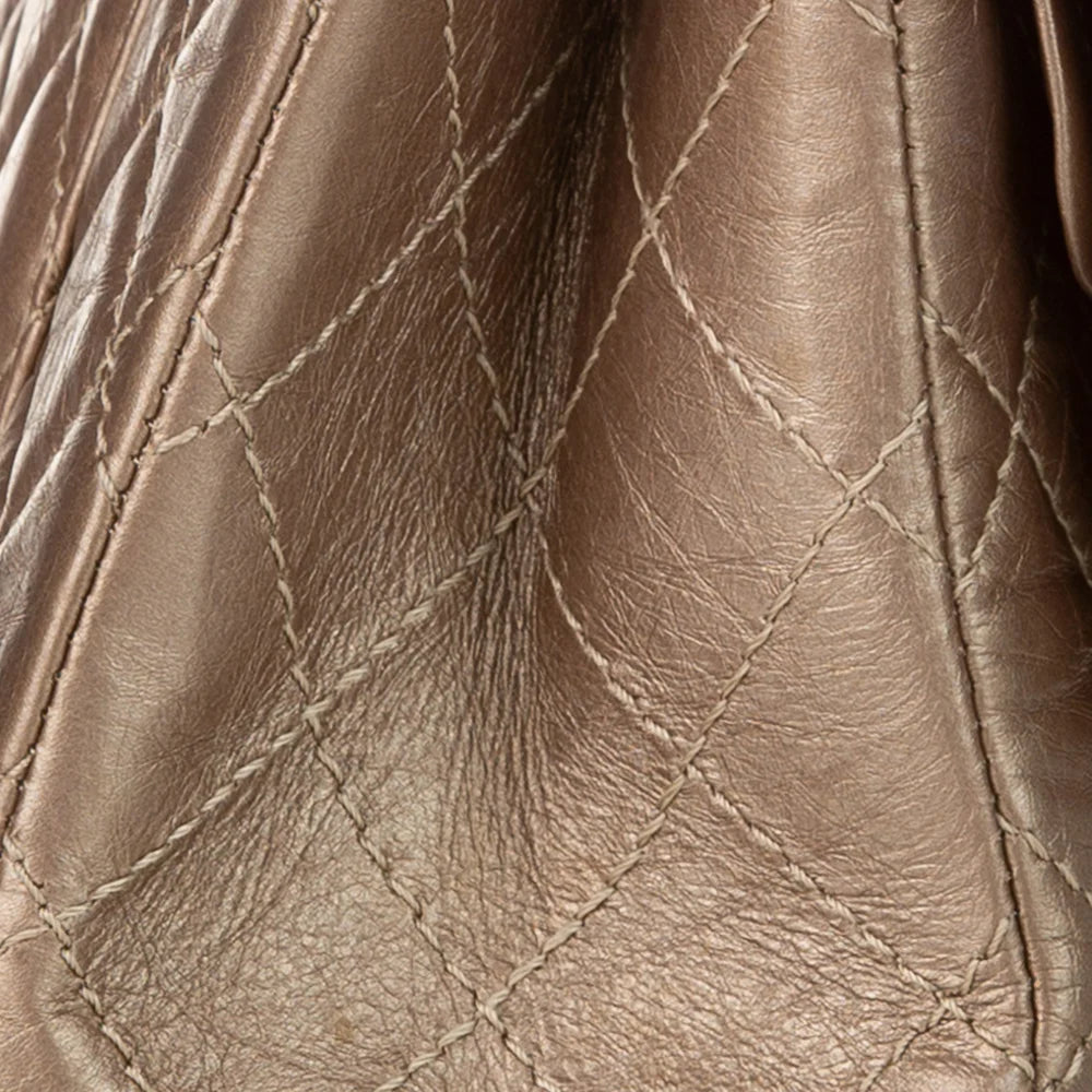 Brown Leather Chanel Flap Bag