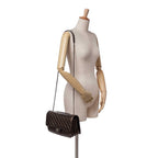 Brown Leather Chanel Flap Bag