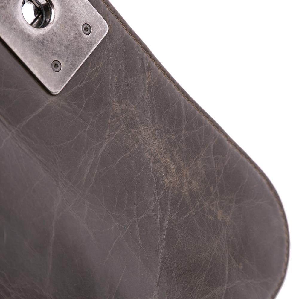 Brown Leather Chanel Flap Bag