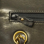 Brown Leather Chanel Flap Bag