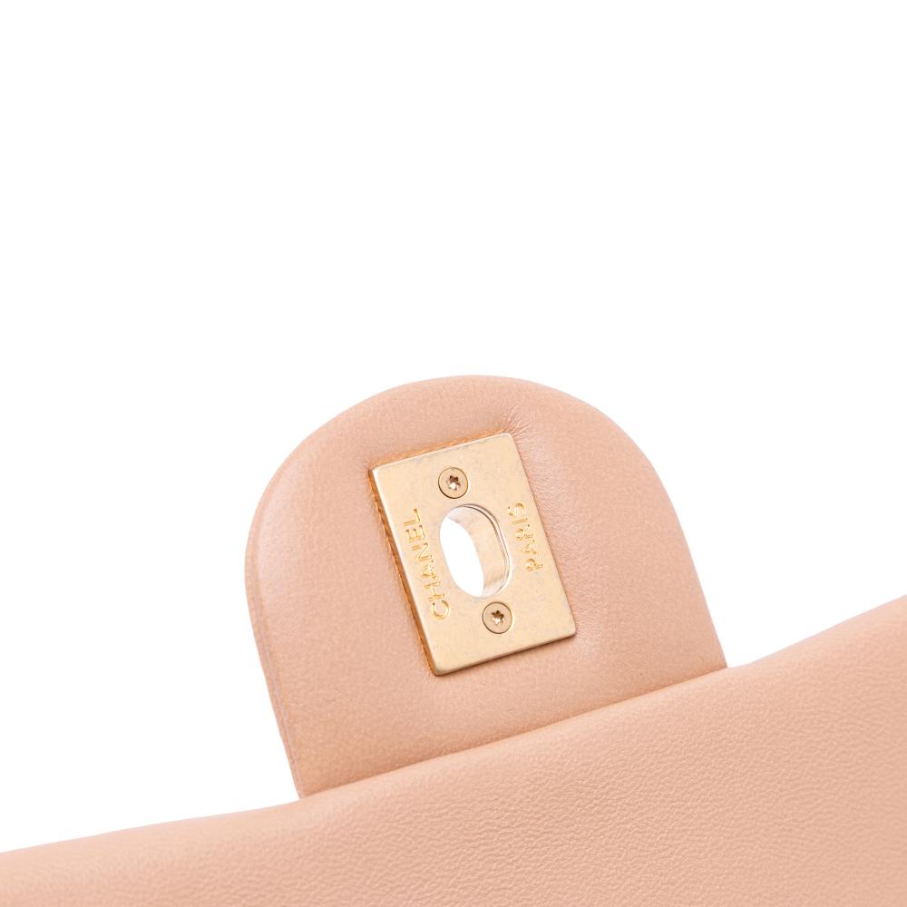 Brown Leather Chanel Flap Bag