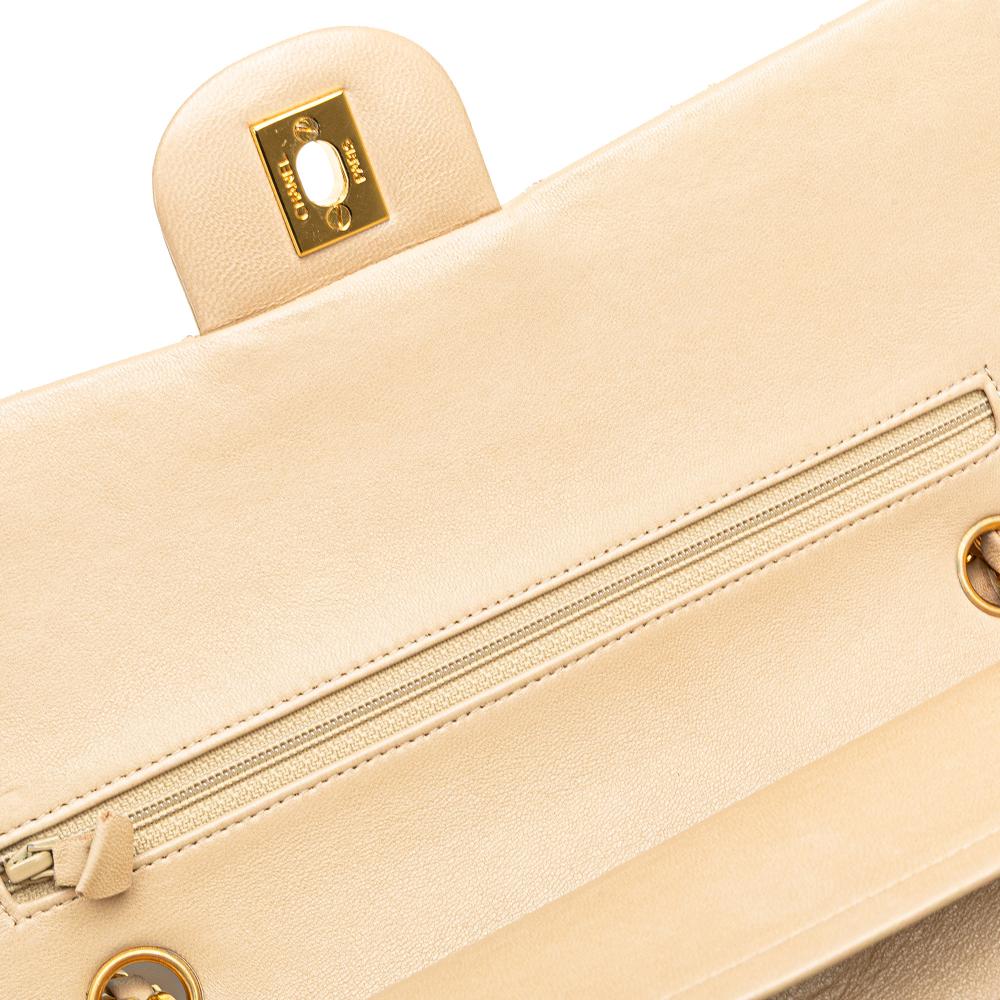 Brown Leather Chanel Flap Bag