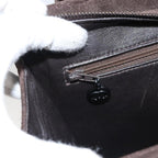 Brown Suede Chanel Shoulder Bag