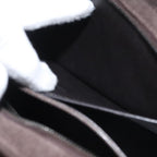 Brown Suede Chanel Shoulder Bag