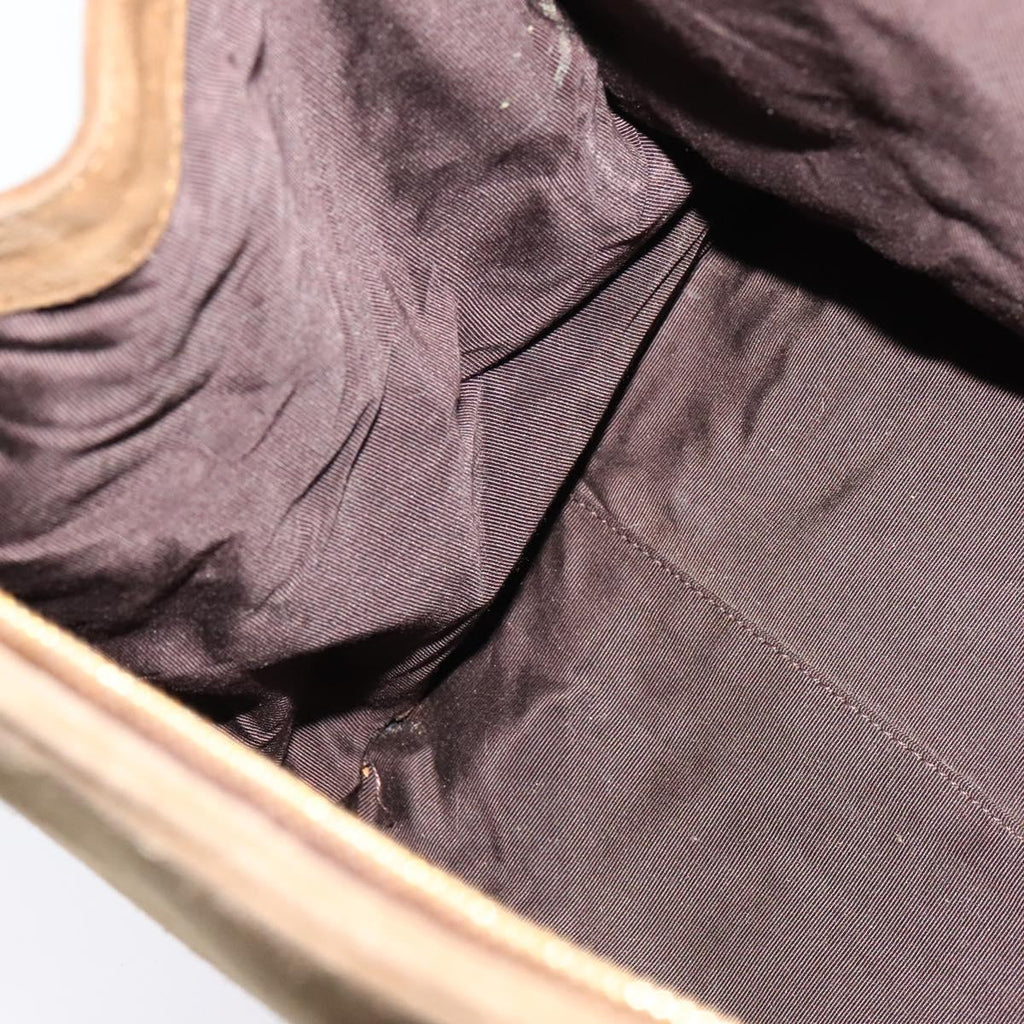 Brown Suede Chanel Shoulder Bag