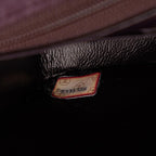 Burgundy Leather Chanel Flap Bag