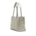 Gold Leather Chanel Tote
