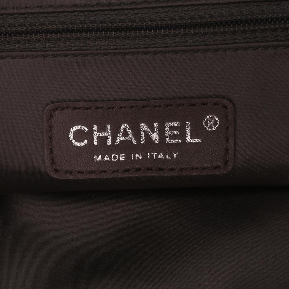 Gold Leather Chanel Tote
