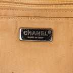 Gold Leather Chanel Flap Bag